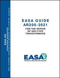 EASA AR200-2021: Guide of the Repair of Dry-Type Transformers