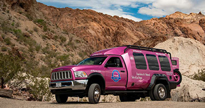 Pink Jeep tour