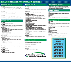 Thumbnail image of the convention schedule summary
